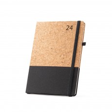 Agenda em cortiça e linho Personalizada para Brinde