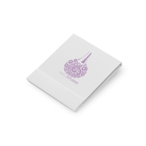Kit 6 Lixas de Unha Personalizado Com Logotipo da Empresa