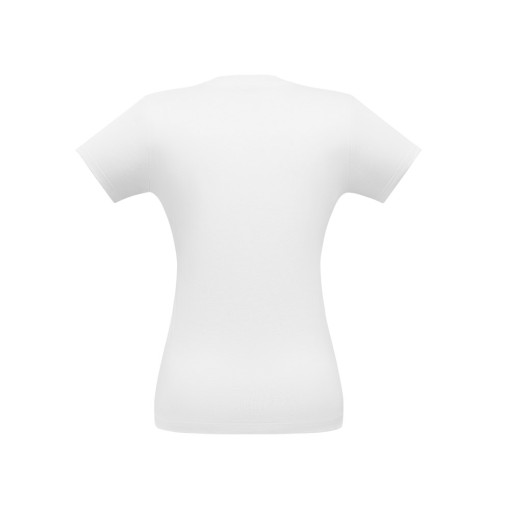 Camiseta feminina branca Promocional