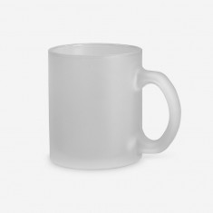 Caneca de Vidro Fosco 340ml Personalizada