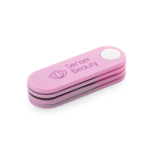 Kit Com 4 Lixas de Unha Personalizado Com Logo