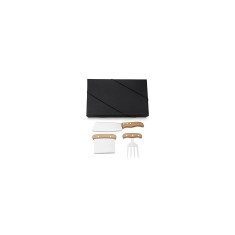 Kit Com Cutelo, Garfo E Espátula Personalizado 