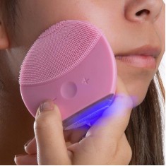 Massageador e Limpador Facial Personalizado Para Outubro Rosa