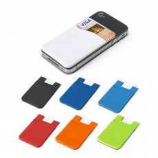 Porta Cartão Para Celular de Silicone Personalizado