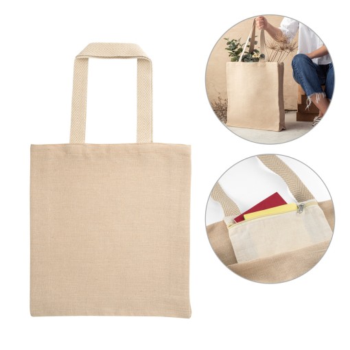 Sacola em Juco Personalizada